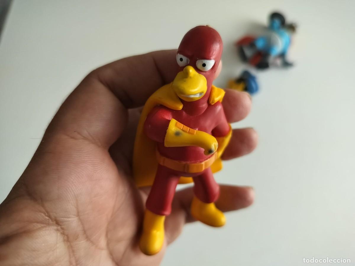Figuras de goma y PVC: tres figuras de pvc de los simpsons - Foto 2