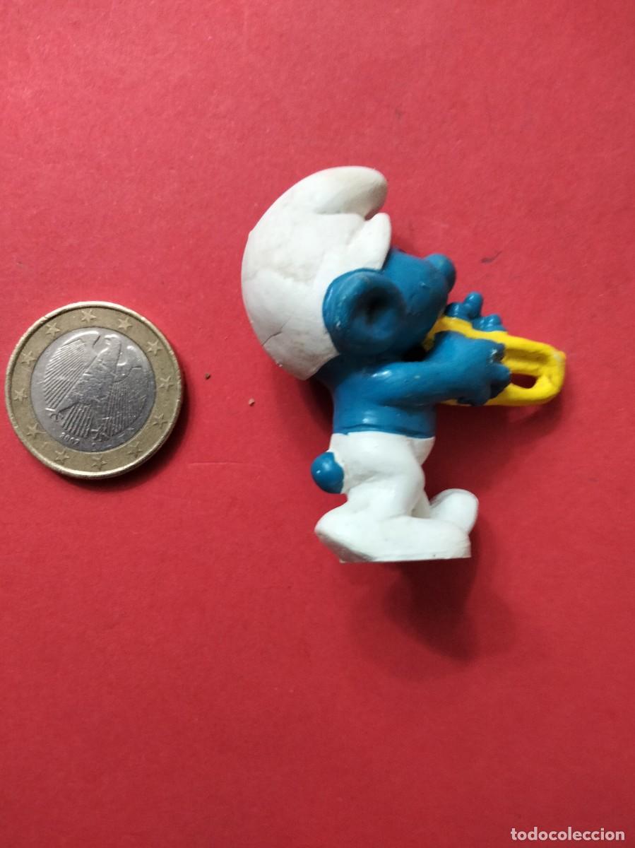 Figuras de Goma y PVC: Pitufina PVC Trompetista PEYO