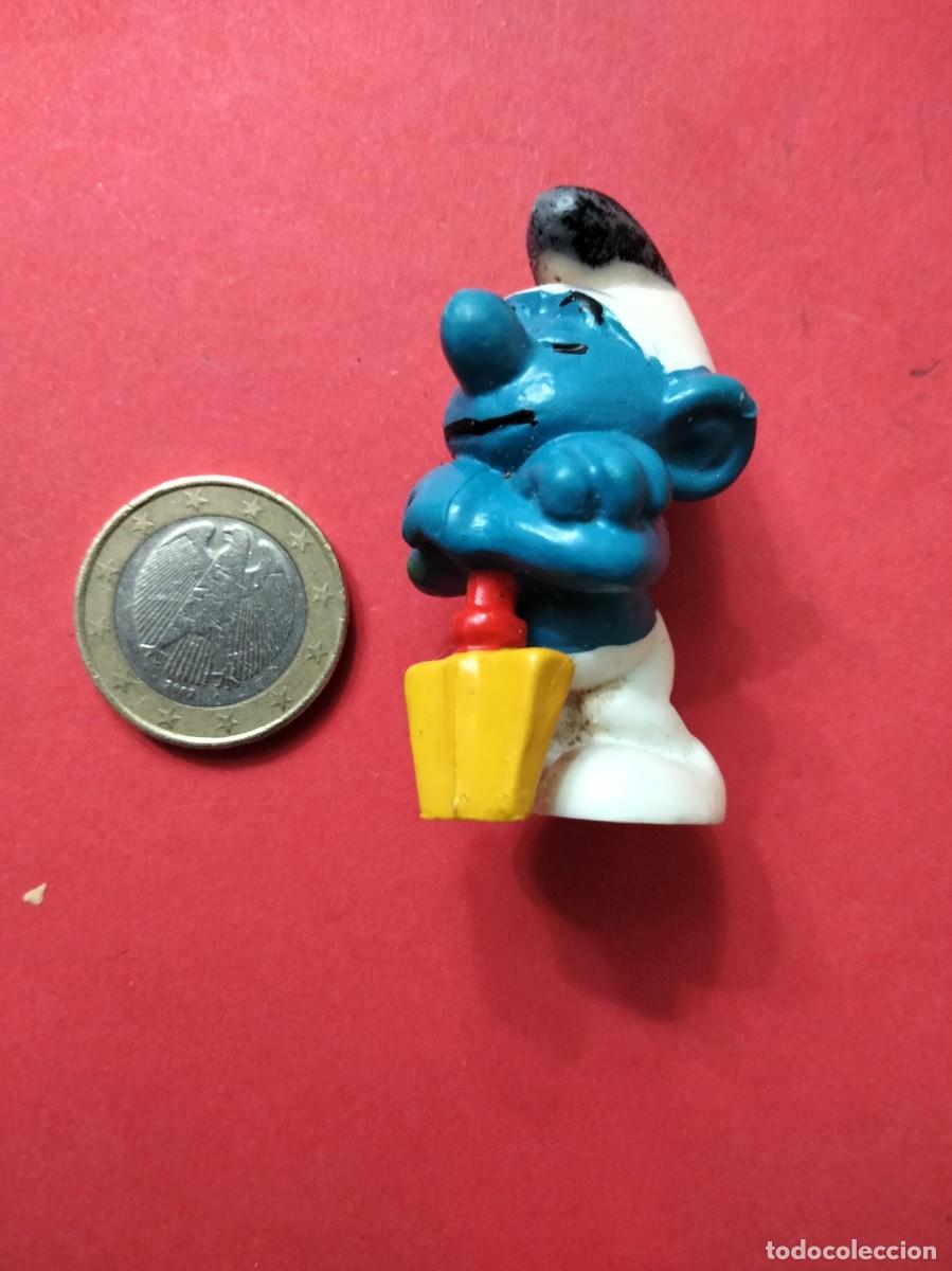 Figuras de Goma y PVC: Pitufina PVC con Pala PEYO