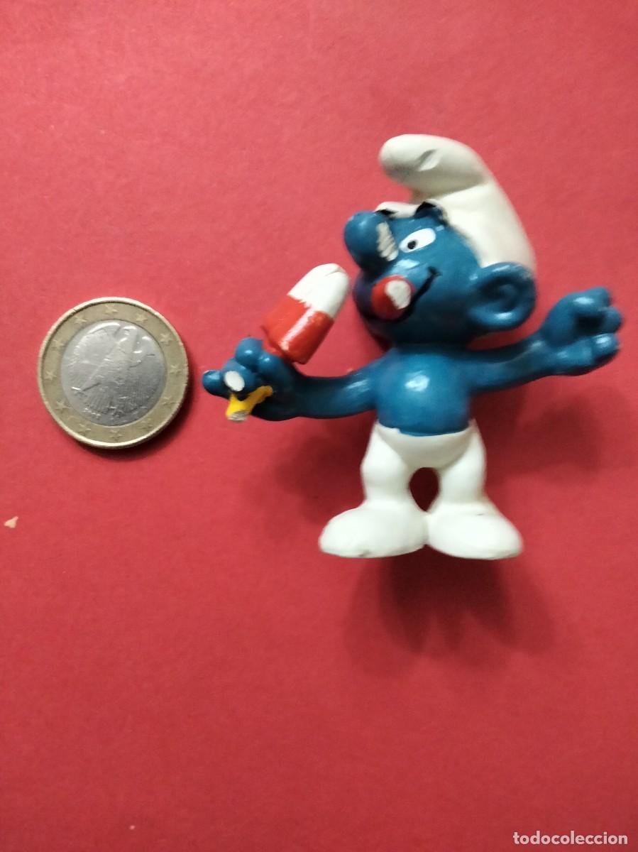 Figuras de Goma y PVC: Pitufina PVC Goloso PEYO