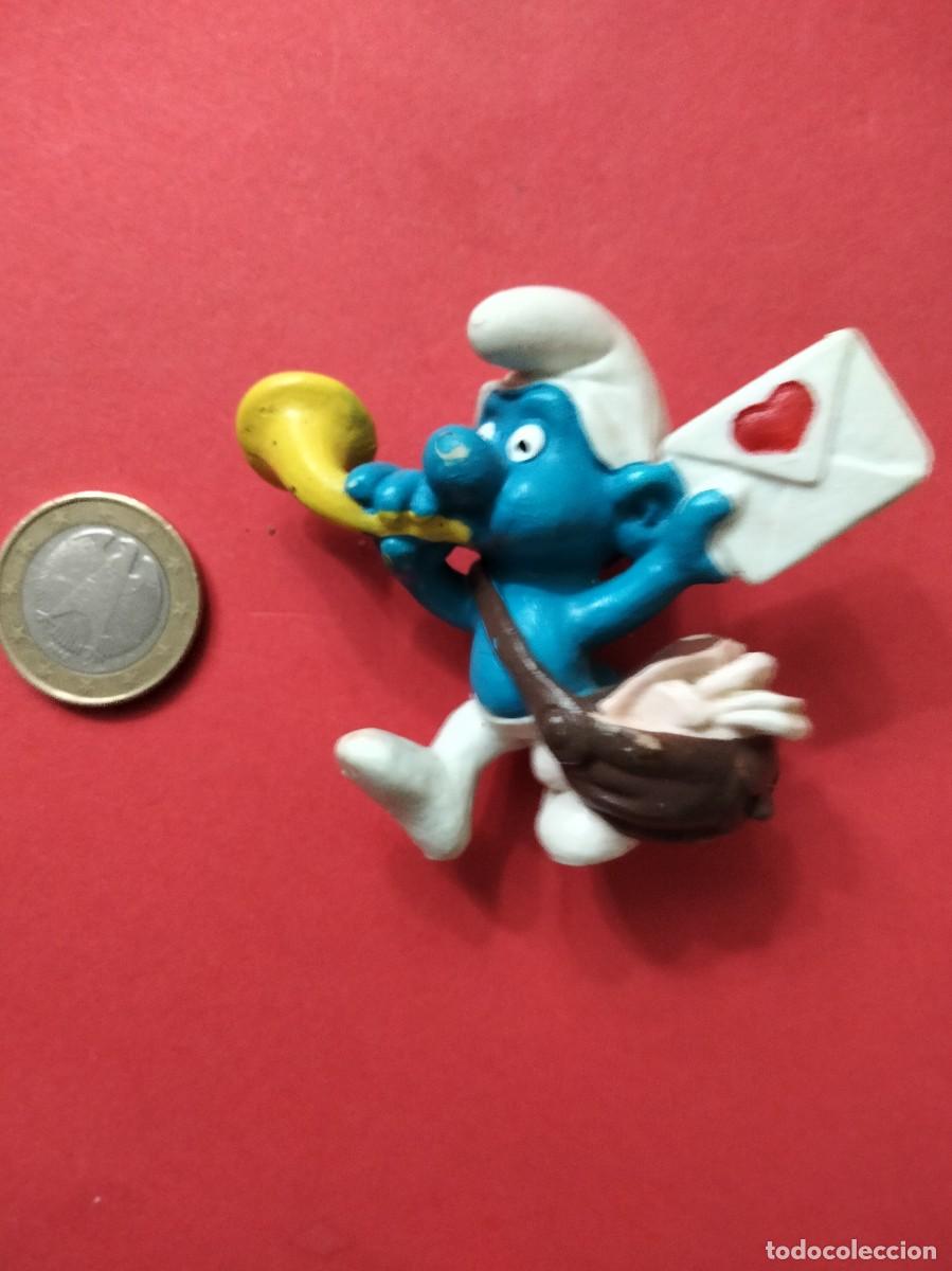 Figuras de Goma y PVC: Pitufina PVC Cartero PEYO
