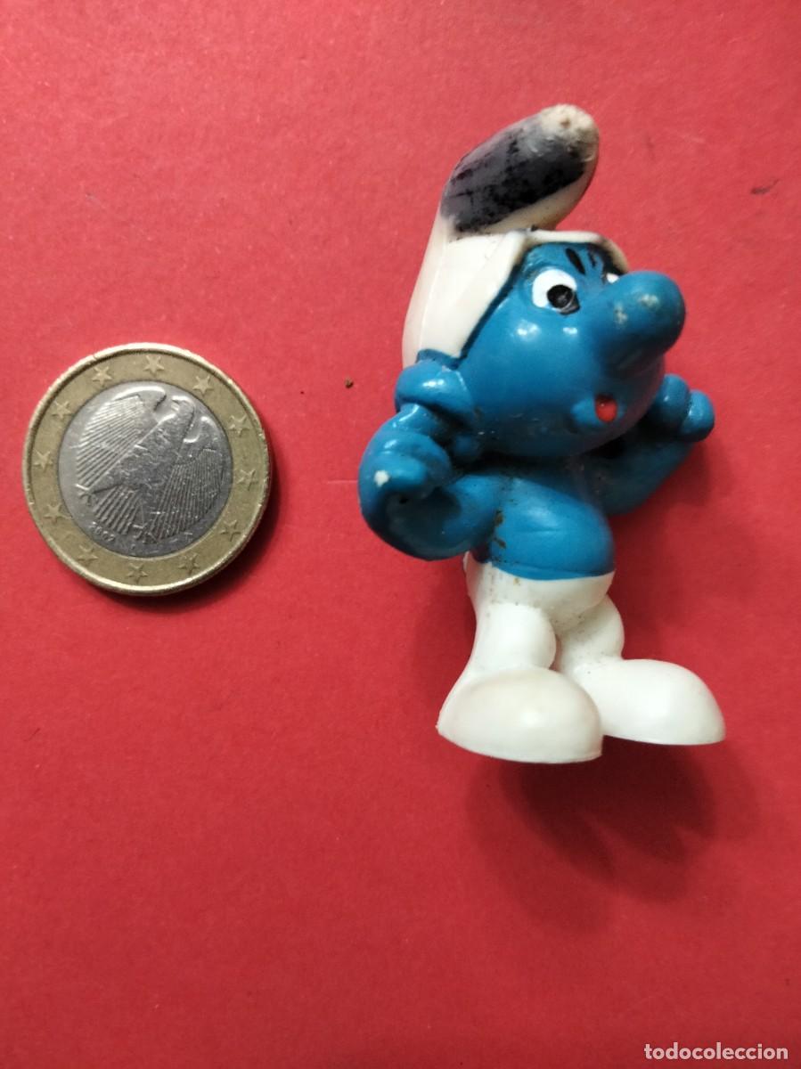 Figuras de Goma y PVC: Pitufina PVC Gru&ntilde;&oacute;n PEYO