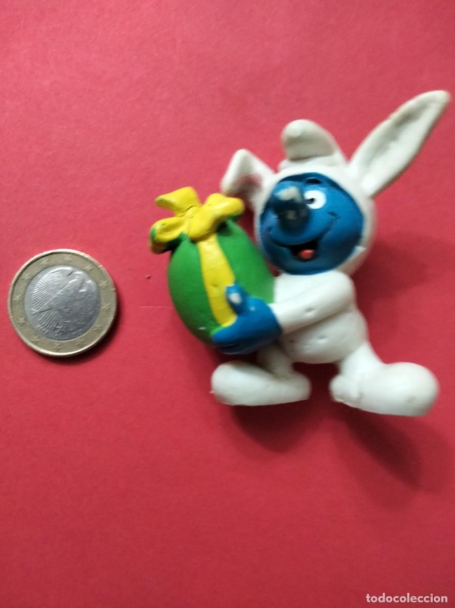 Figuras de Goma y PVC: Pitufo PVC de Pascua PEYO