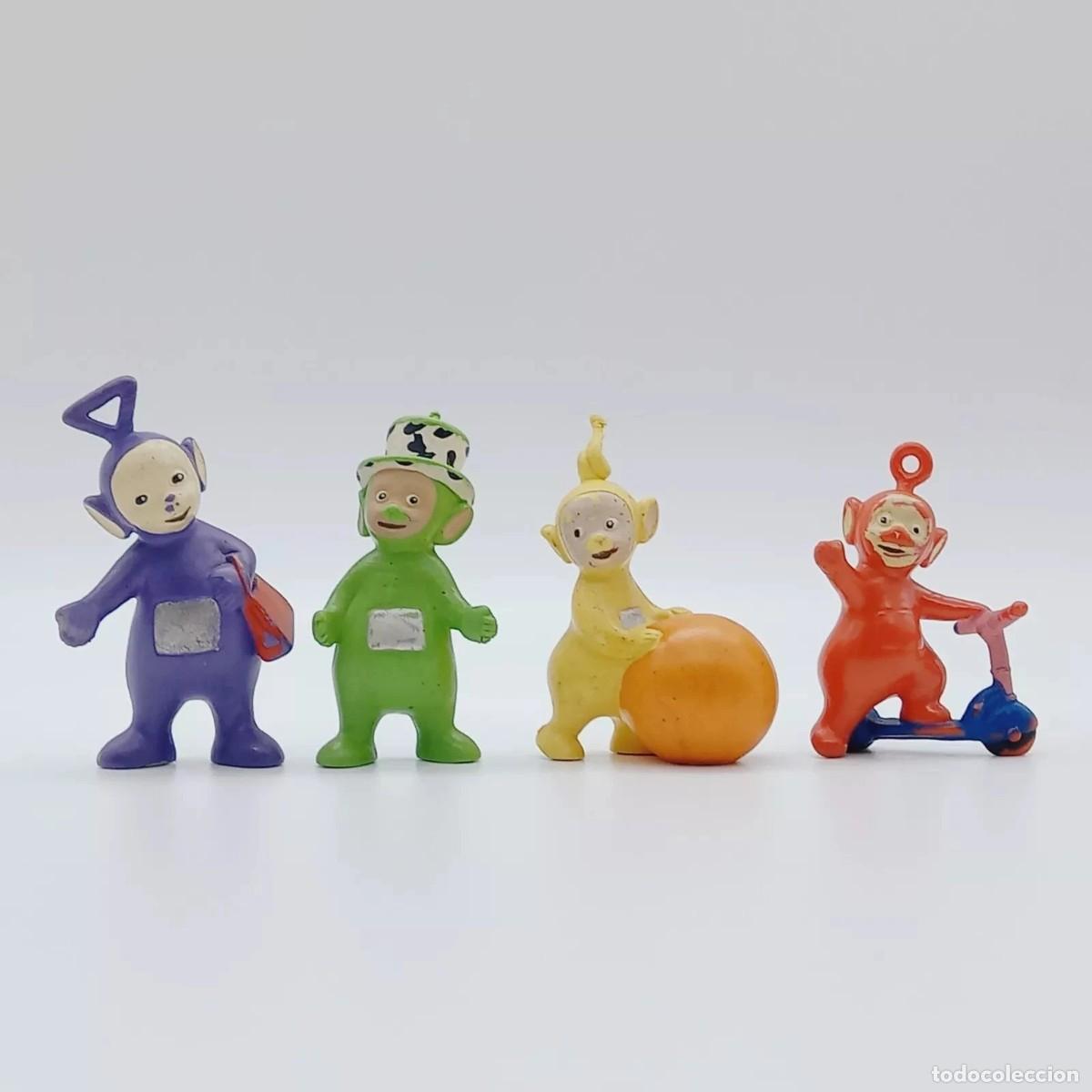 Figurines en Caoutchouc et PVC: Lote 4 mu&ntilde;ecos PVC Teletubbies Bullyland made in Germany vintage 1997 bully
