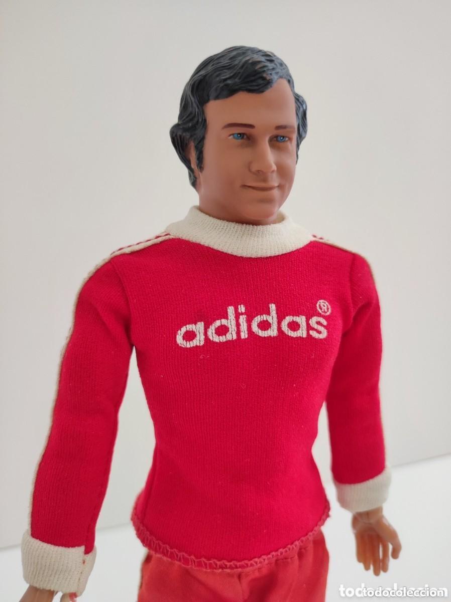 Figuras de Borracha e PVC: Lion Rock figura futbolista Franz Beckenbauer rara figura 1977 KAISER Bayern VINTAGE futbol alemania