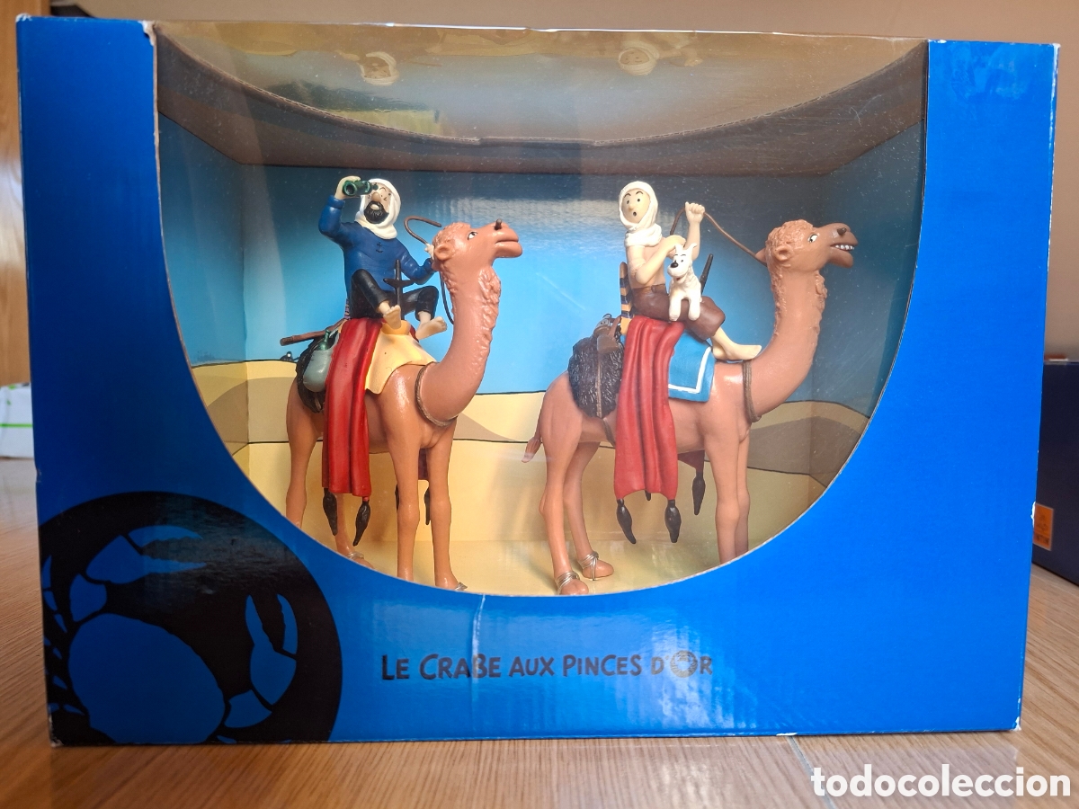 Figuras de Borracha e PVC: FIGURAS de TINTIN Y EL CAPITAN HADDOCK