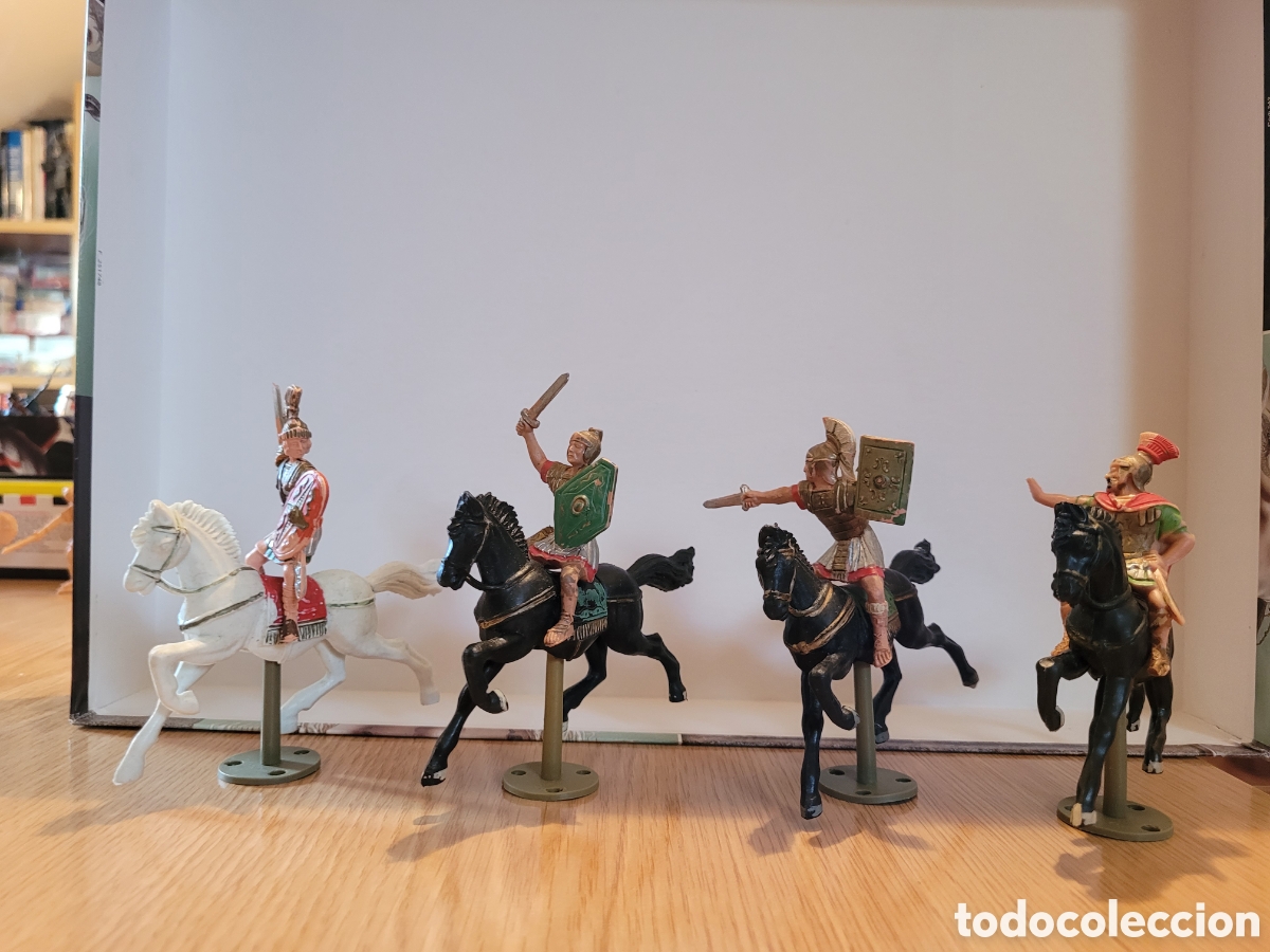 Figuras de Borracha e PVC: ANTIGUAS FIGURAS DE ROMANOS, ORIGINALES, REAMSA