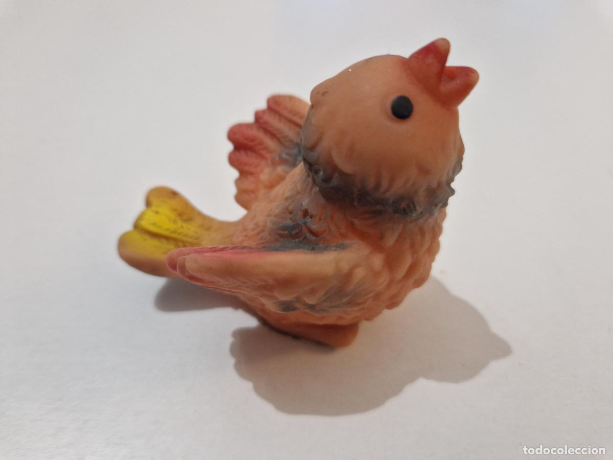 Figuras de Goma y PVC: antigua figura de goma blanda pvc con chifle ruido sonido pajaro pajarito juguete kiosko juego