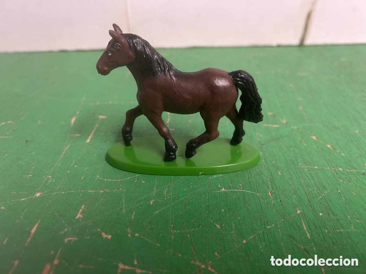 Figuras de Goma y PVC: CABALLO PLASTICO D ELA NARCA TIM CON BASE