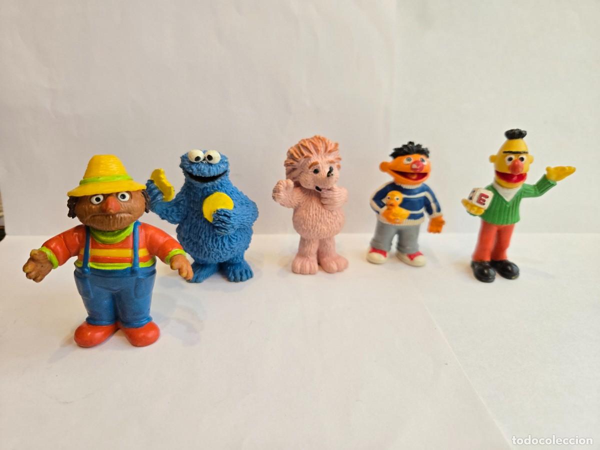 Figuras de Goma y PVC: LOTE FIGURAS PVC BARRIO SESAMO , ESPINETE, EPI Y BLAS ,PINPOM Y MONSTRUO DE LAS GALLETAS