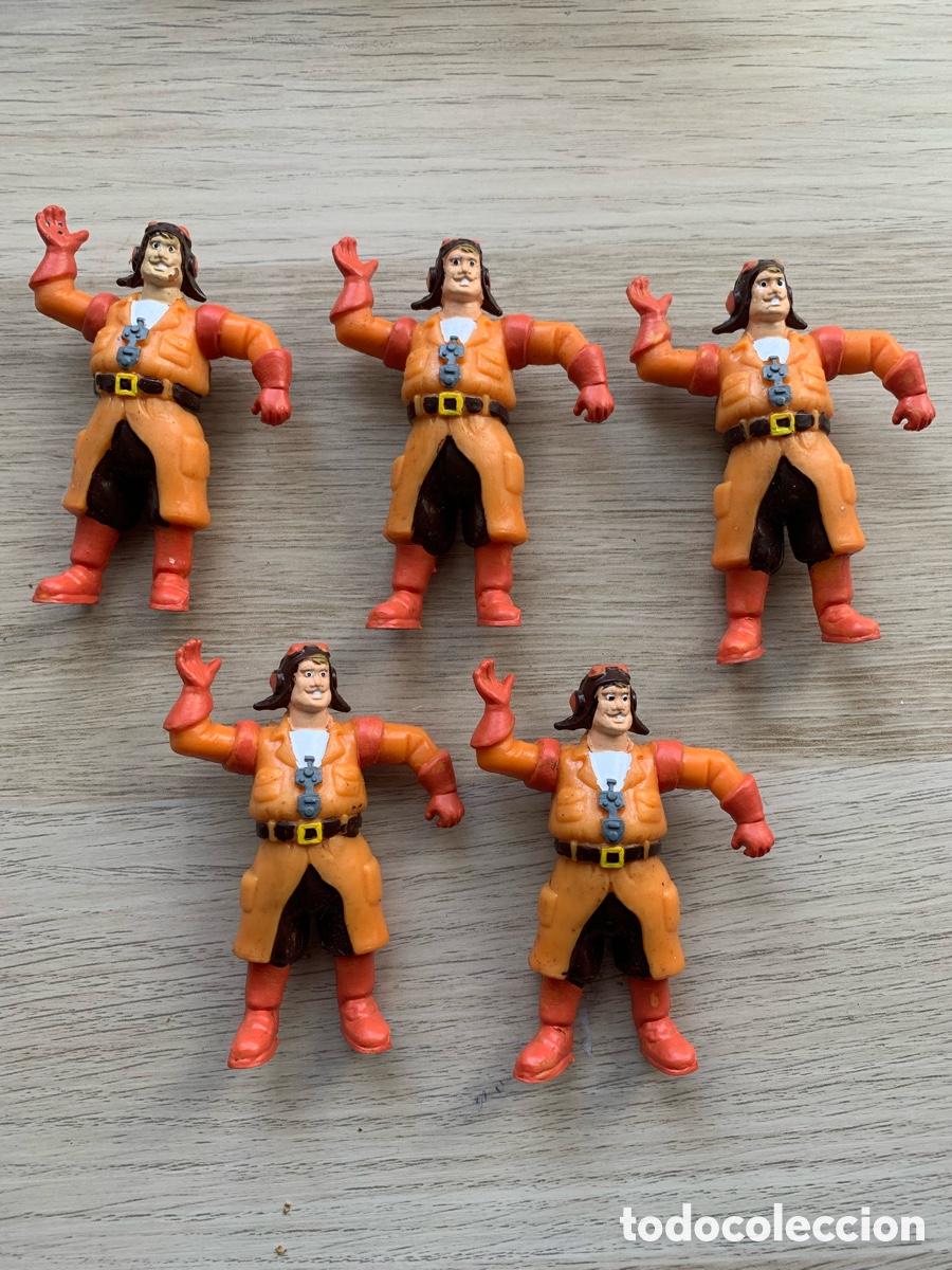 Rubber and PVC Figures: &bull; Lote x5 FIGURA PVC YOLANDA - FILMATION GHOSTBUSTERS EDDIE SPENCER EDI SPENSER CAZAFANTASMAS 1987