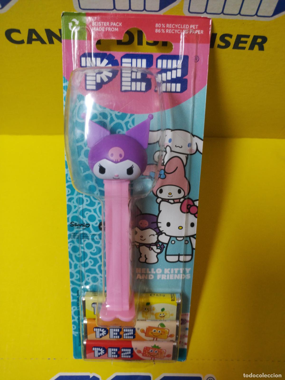 Figuras de Goma y PVC Dispensador PEZ: DISPENSADOR DE CARAMELOS PEZ (NUEVO EN BLISTER) HELLO KITTI