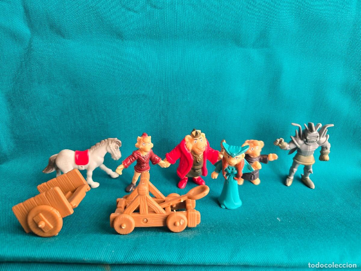 Figuras de Goma y PVC: COLECCION FIGURAS PVC SYLVAN DOCON PROMOCIONAL DANONE 1994