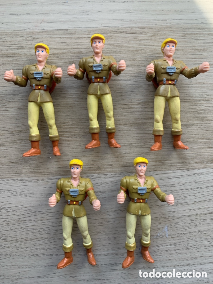 Figuras de Borracha e PVC: &bull;Lote x5 Figura de Jake de Los Cazafantasmas &copy; 1987 FILMATION ASSOC, Yolanda