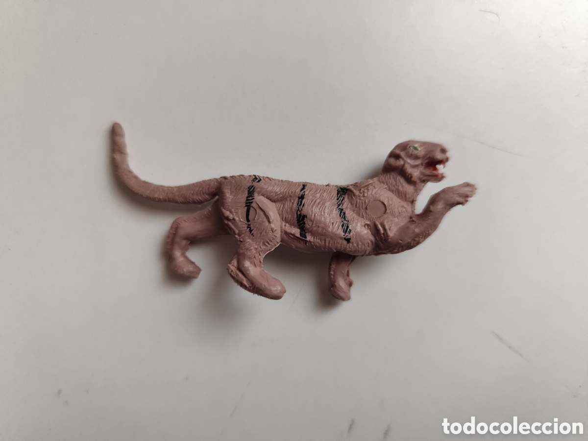 Figuras de Goma y PVC: Tigre Comansi. Serie Tarzan o Serie Circo. Figura Plastico