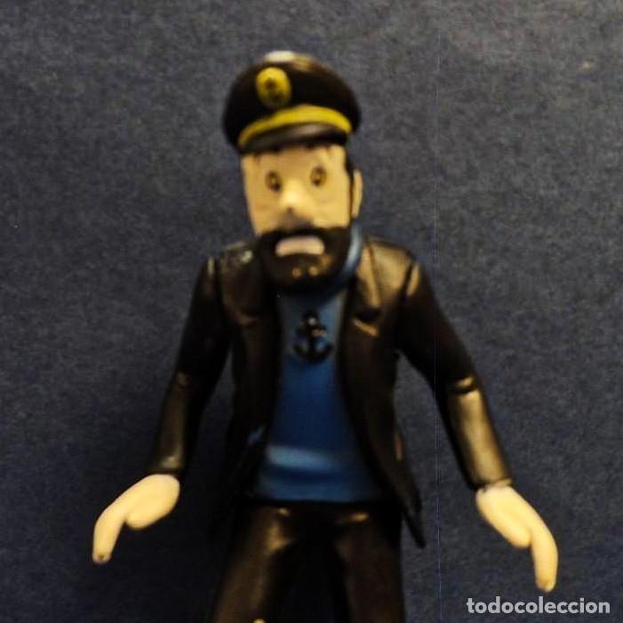 Figuras de Goma y PVC: CAPITAN HADDOCK ASOMBRADO. EN PVC. MED. 9 X 5 CMS