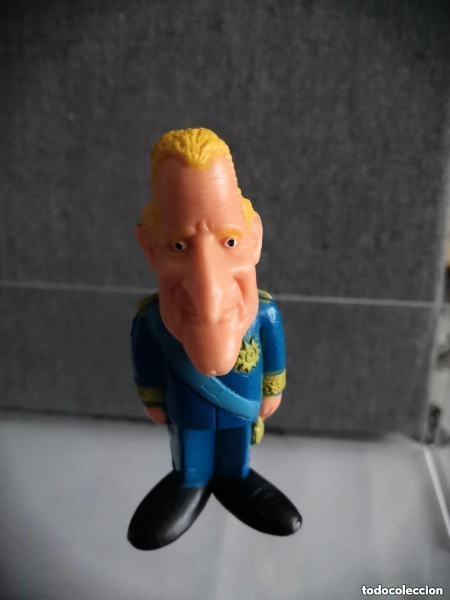 Figuras de Goma y PVC: FIGURA MU&Ntilde;ECO ANTIGUO GALLEGO & REY STAR TOYS SA, REY JUAN CARLOS I de los a&ntilde;os 80