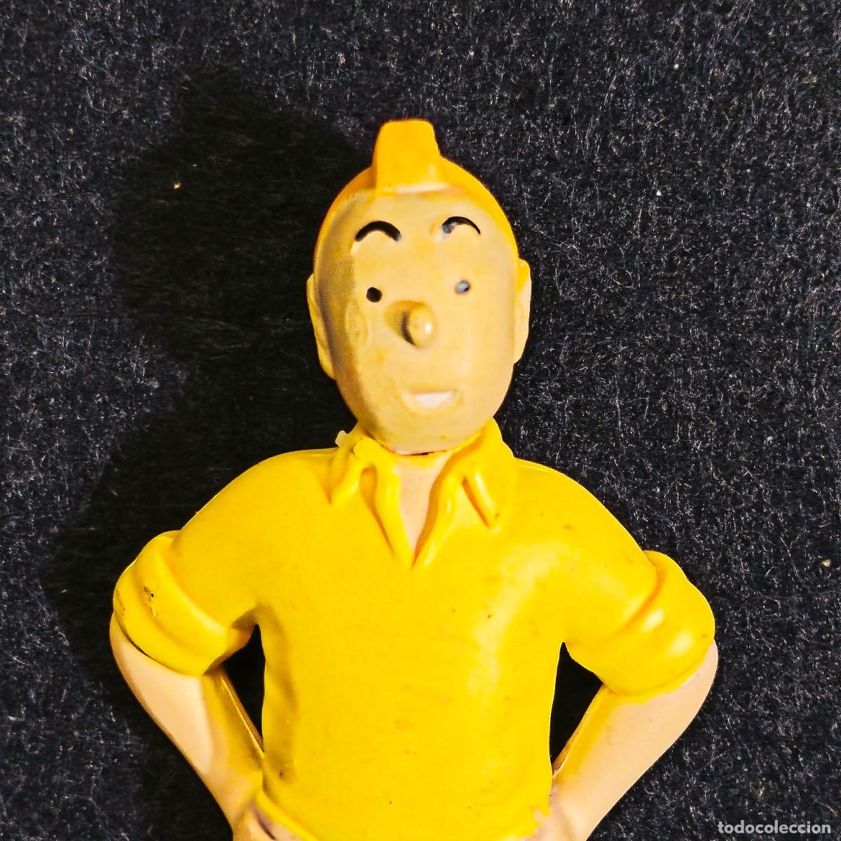 Gummi- und PVC-Figuren: TINTIN COLECCION MOULINSART TINTIN. PVC. MED. 9 X 4 CMS