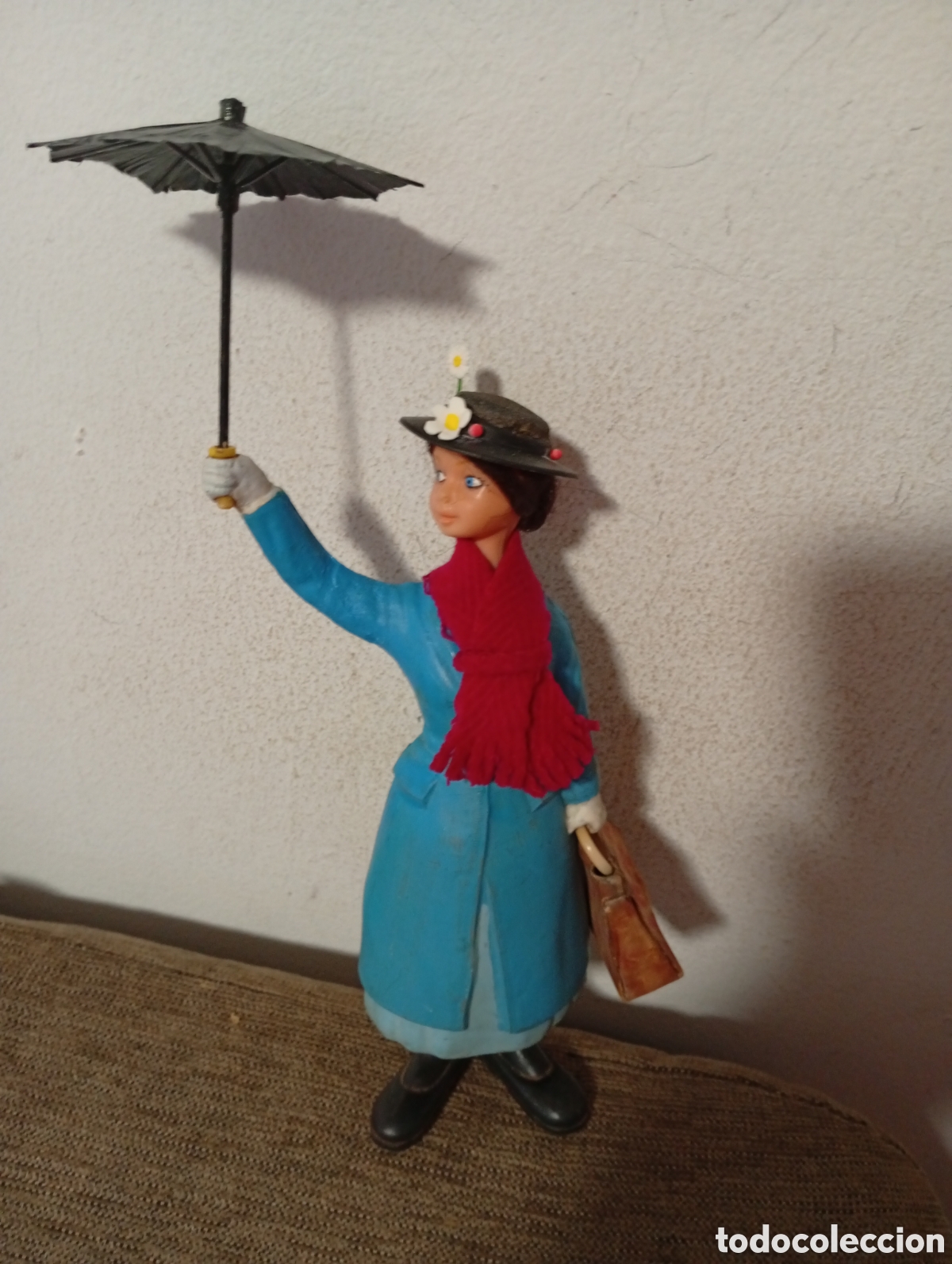 Figuras de Goma y PVC: MARY POPINS 30 CM CON LLAVE Y FUNCIONA