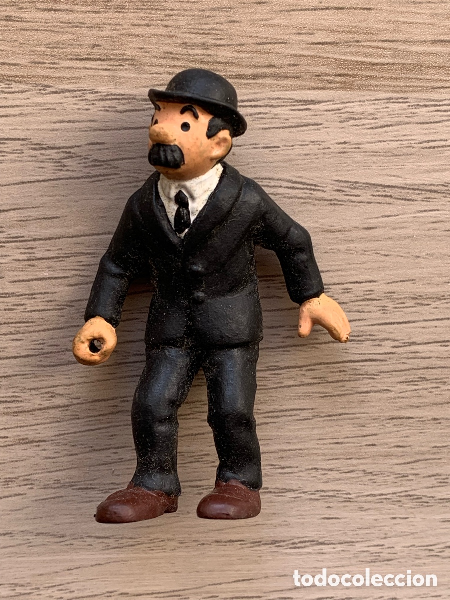 Figurines en Caoutchouc et PVC: &bull;FIGURA PVC HERMANOS HERNANDEZ Y FERNANDEZ DUPONT TINTIN DE BULLY