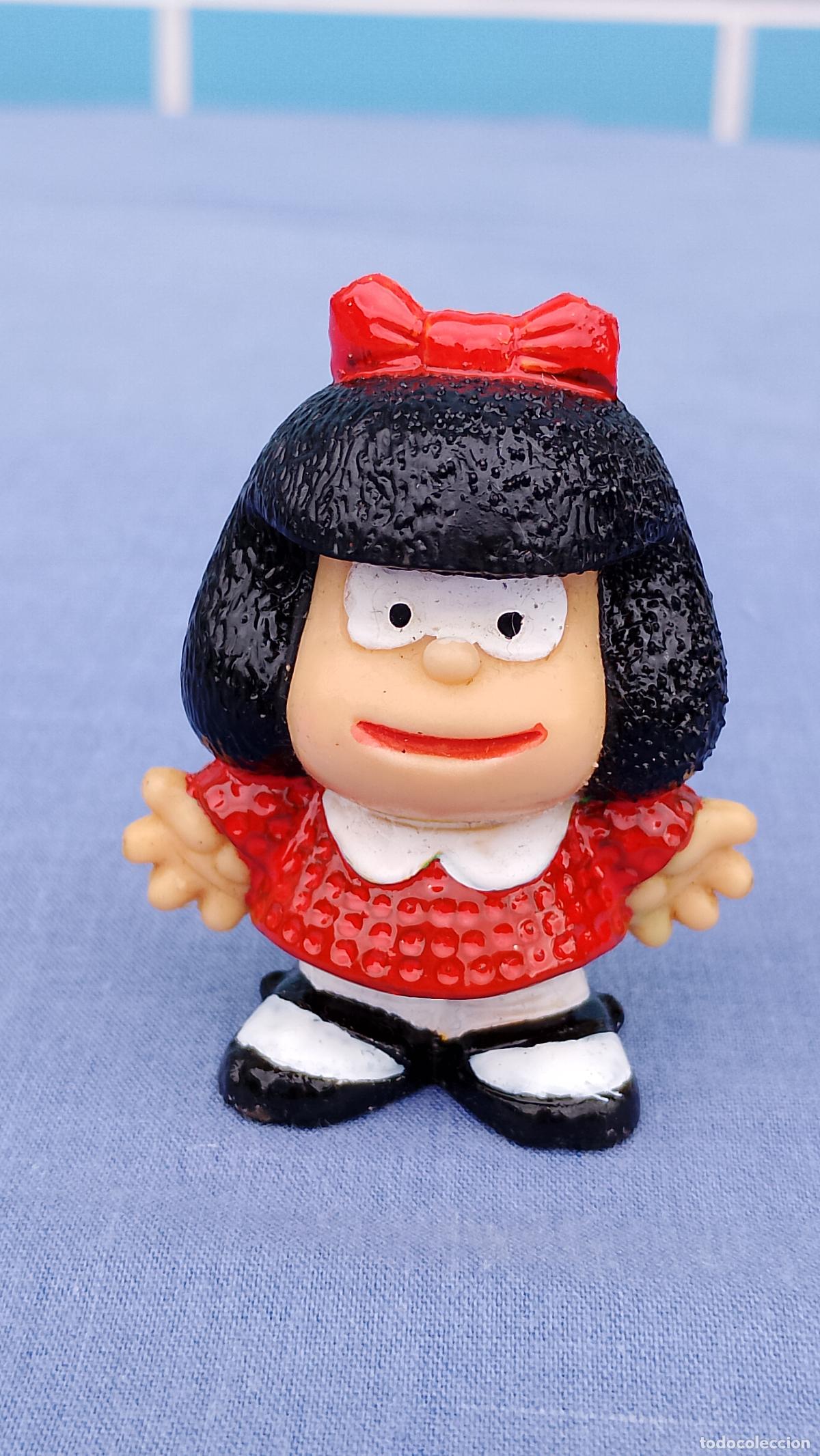 Figuras de Goma y PVC: Antigua figura mu&ntilde;eca Mafalda de los a&ntilde;os 80