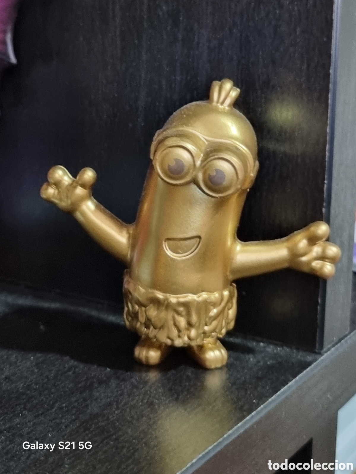 Figuras de Goma y PVC: FIGURA MINIONS MCDONALD'S DORADO