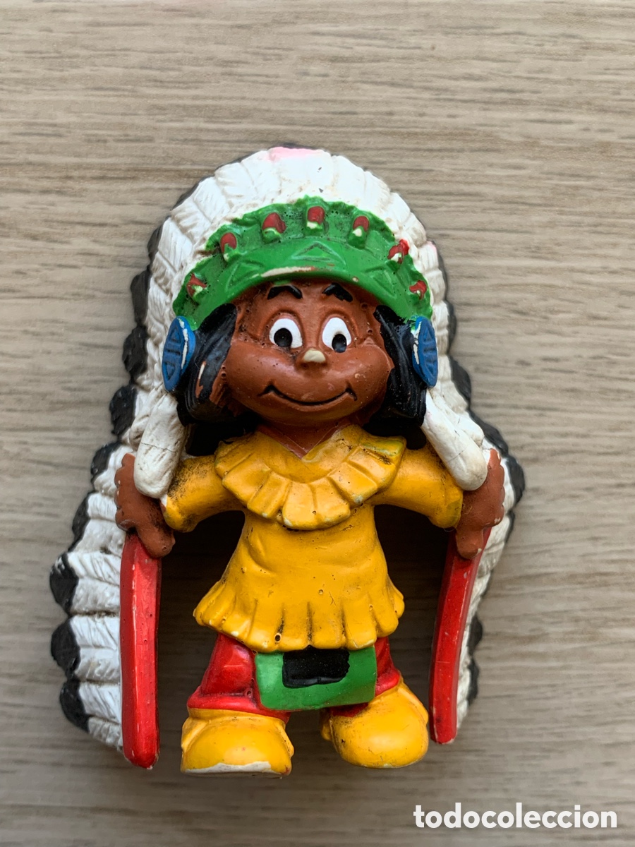 Figuras de Borracha e PVC: &bull;FIGURA PVC YAKARI SCHLEICH 1984 serie dibujos TV Casterman