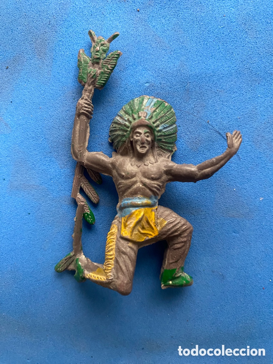 Figuras de Goma y PVC: Indio goma alca Capell jecsan parrado