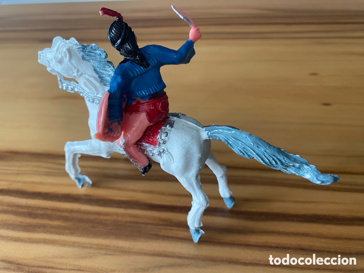 Figuras de goma y PVC: Indio reigon Lafredo parrado comansi - Foto 2