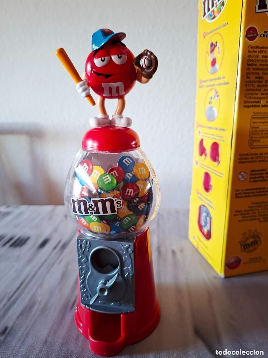Figure di Gomma e PVC: Dispensador M&M's-M&aacute;quina expendedora-Red Baseball