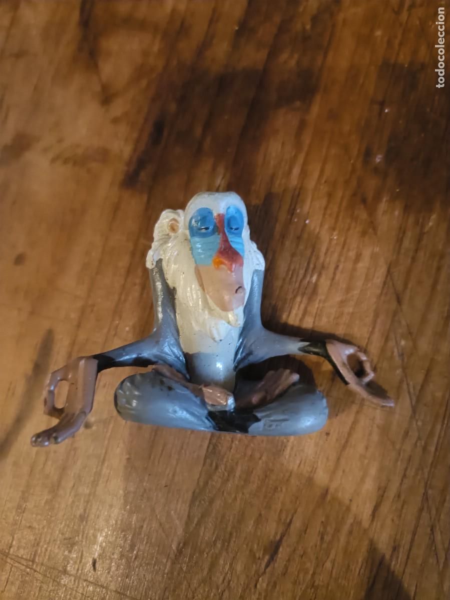 Figuras de Goma y PVC: WALT DISNEY FIGURA DE PVC RAFIKI EL MONO PERSONAJE DE EL REY LEON SIMBA