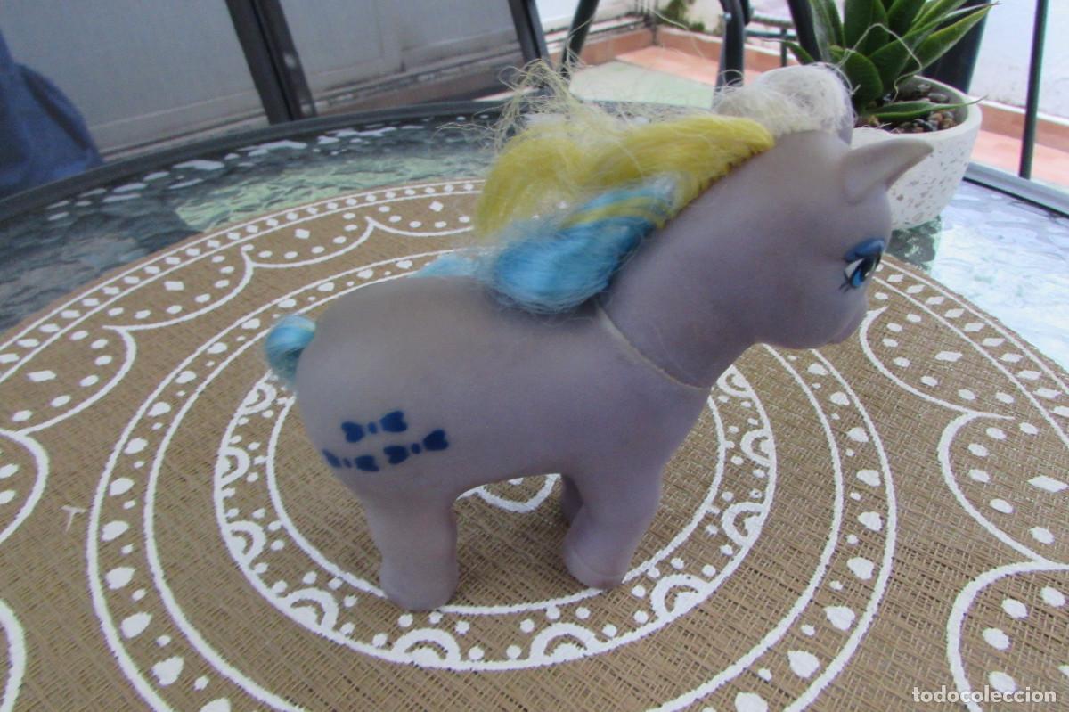 Figuras de Goma y PVC: PEQUE&Ntilde;O PONY DE PLASTICO COLOR MORADO