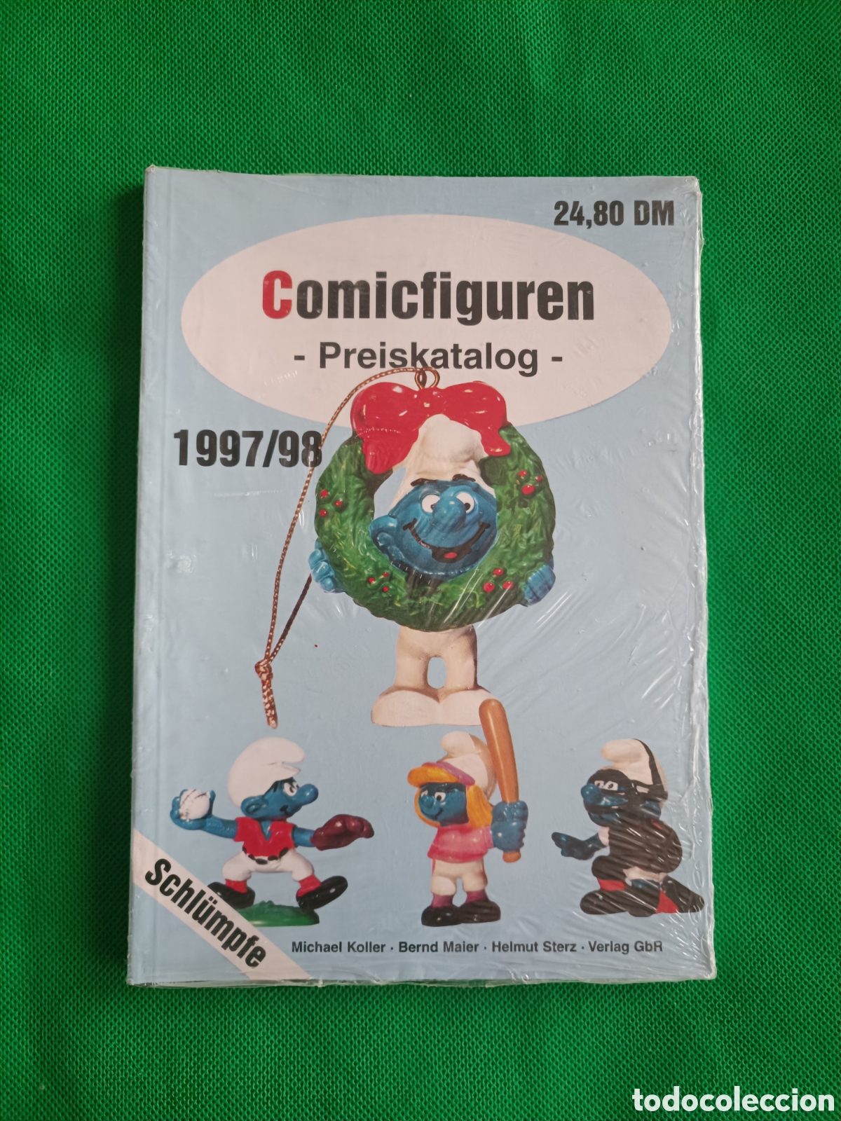 Figure di Gomma e PVC: Catalogo figuras PVC Comicfiguren Preiskatalog 1997/98 Pitufos sin abrir