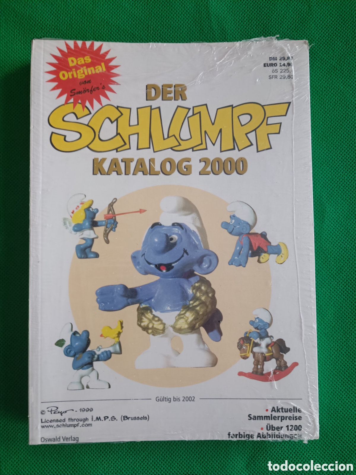 Figure di Gomma e PVC: Catalogo de Pitufos PVC Katalog 2000