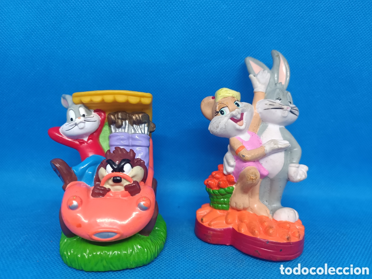 Figure di Gomma e PVC: Figuras Pl&aacute;stico Bugs Bunny Warner Bros Bip Holland