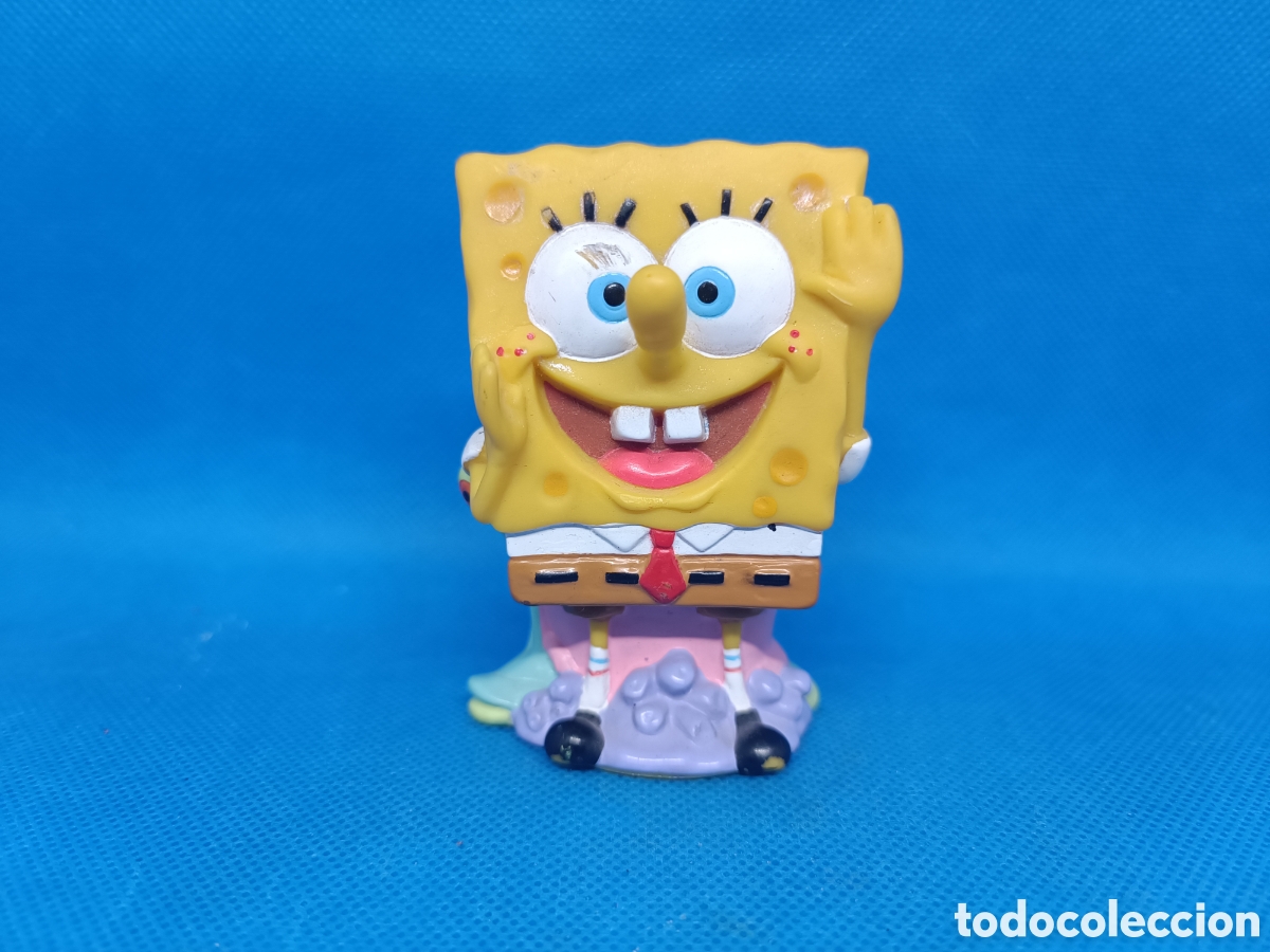 Figure di Gomma e PVC: Figura pl&aacute;stico hinchado Bob Esponja Viacon 2003