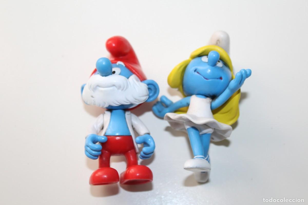 Figuras de Goma y PVC: FIGURAS PITUFOS PEYO 2016