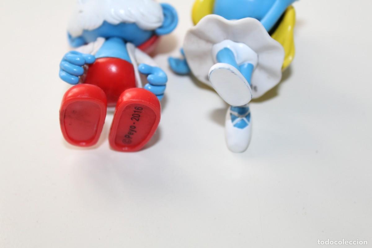 Figuras de goma y PVC: FIGURAS PITUFOS PEYO 2016 - Foto 2