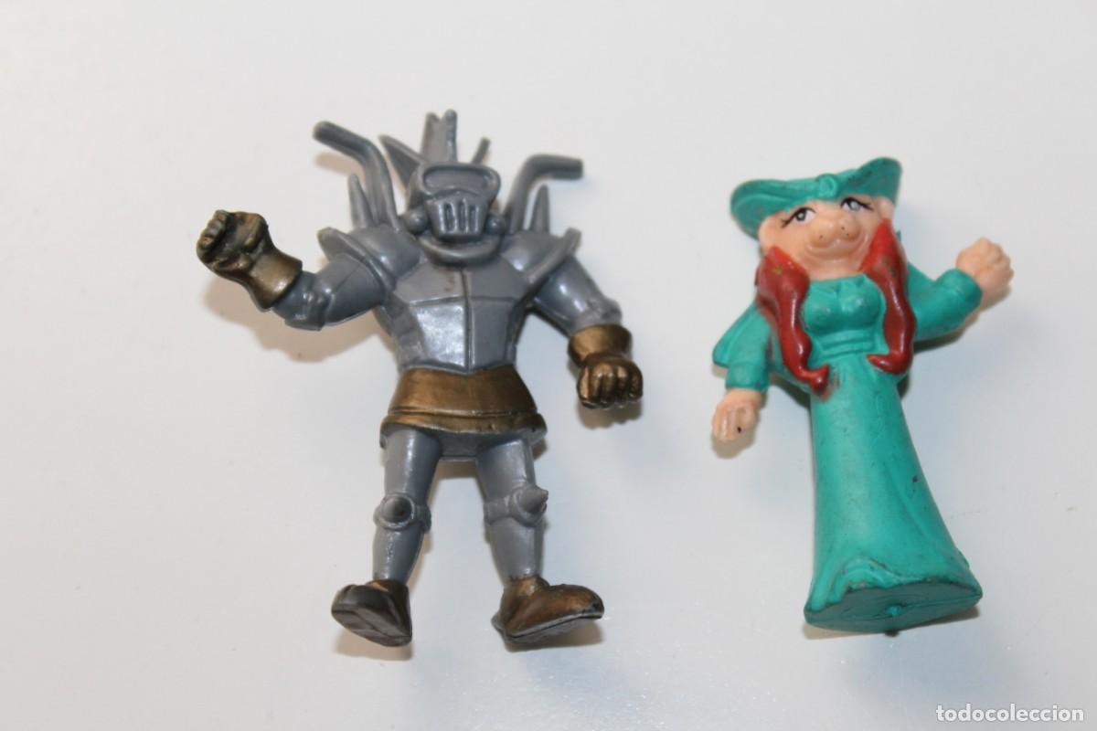 Figuras de Goma y PVC: 2 FIGURAS PROMOCION DANONE - A&Ntilde;OS 90