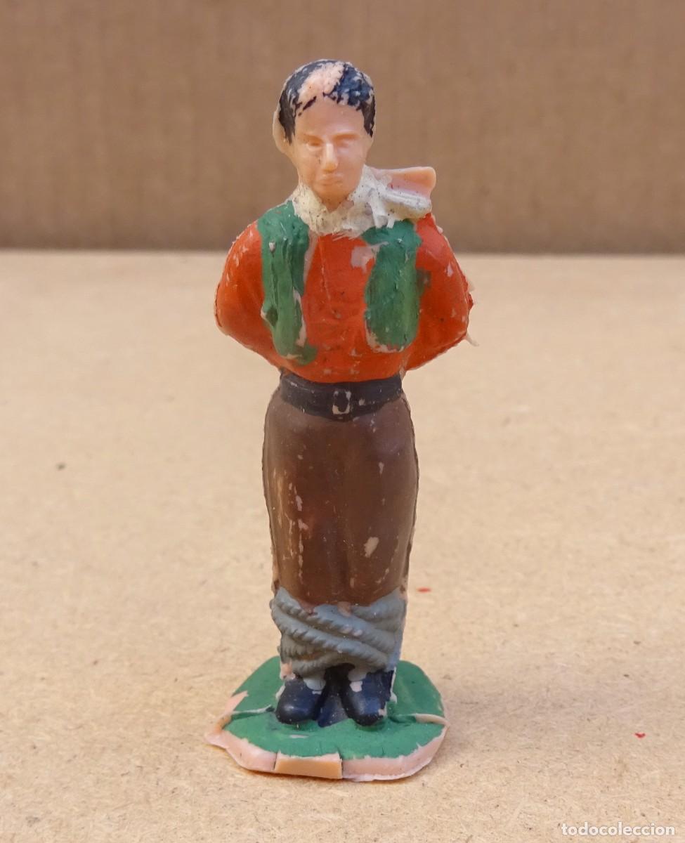 Figuras de Goma y PVC: REAMSA COWBOY ATADO A POSTE