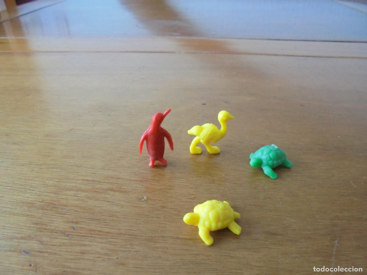 Figuras de Goma y PVC: LOTE DE FIGURAS DE ANIMALES CHICLES DUNKIN