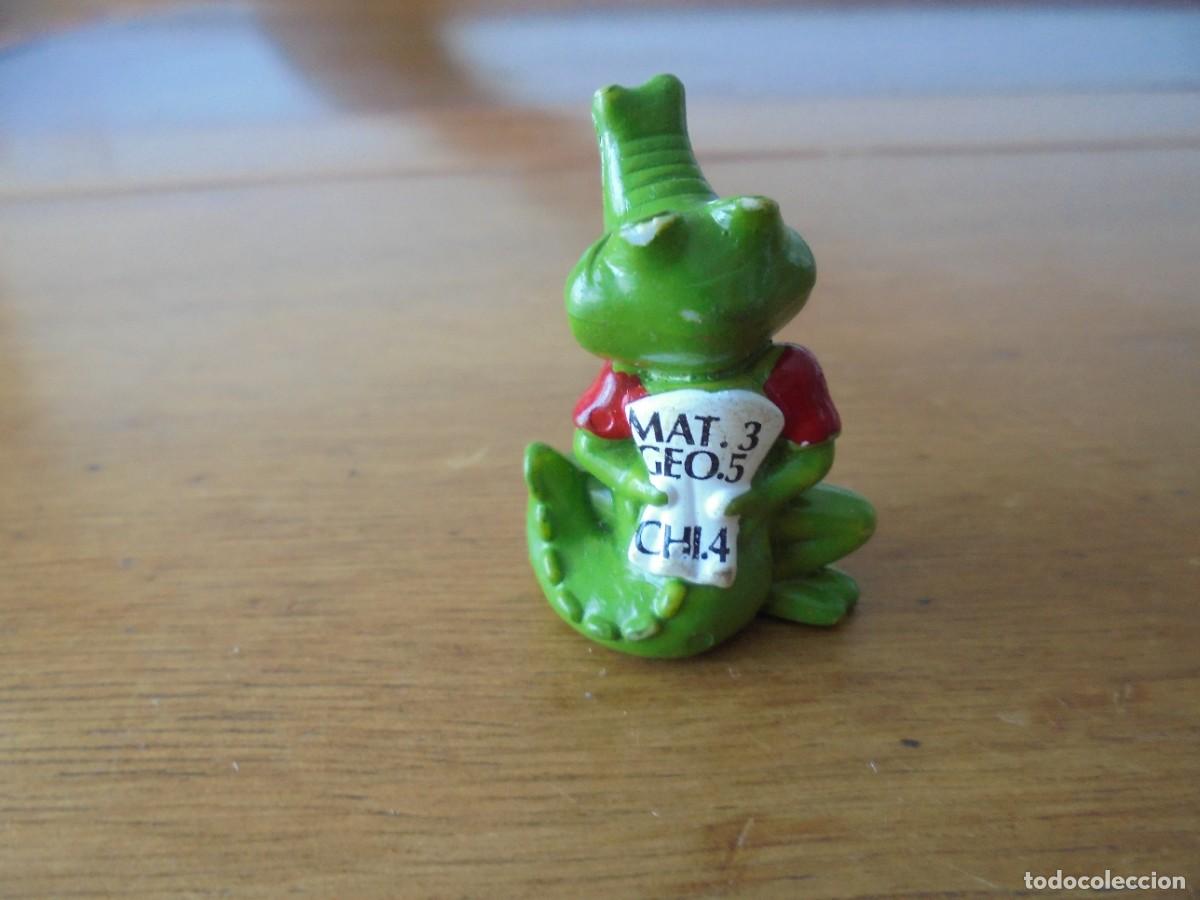 Figuras de goma y PVC: FIGURA KINDER COCODRILO - Foto 3