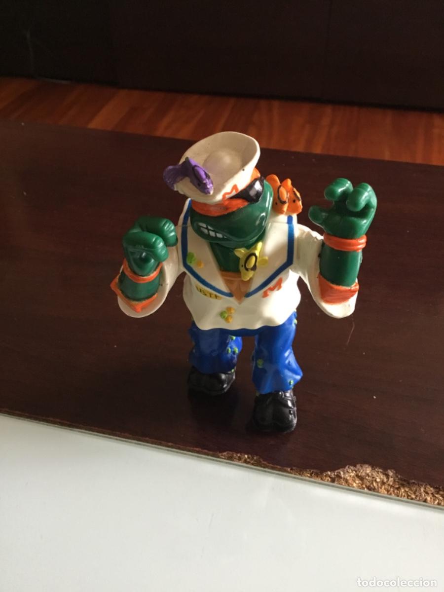 Figuras de Goma y PVC: Tortuga Ninja marinero ,muy dif&iacute;cil de conseguir