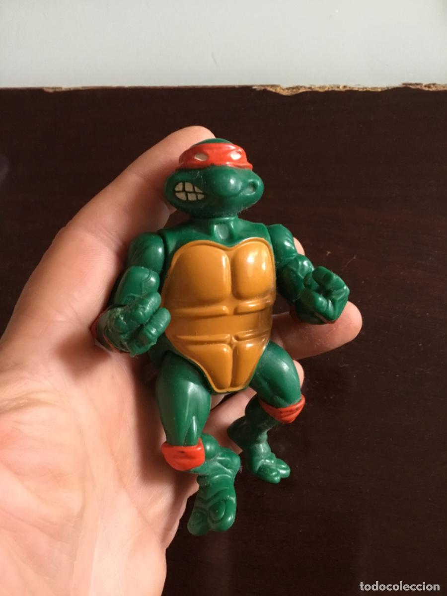 Figuras de Goma y PVC: Tortuga Ninja ,pvc 11 cent&iacute;metros,1988