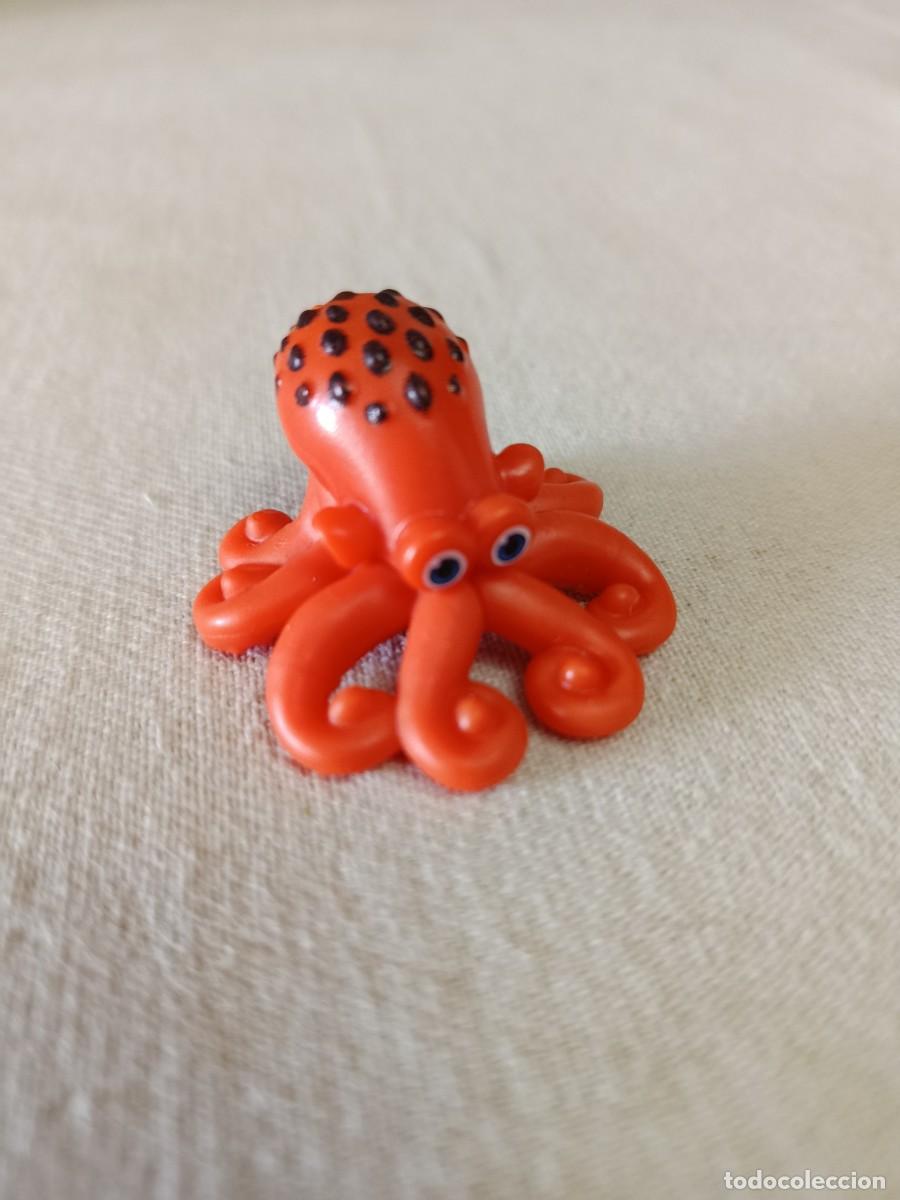 Figuras de goma Kinder: Figura Kinder timoty octopus - Foto 1