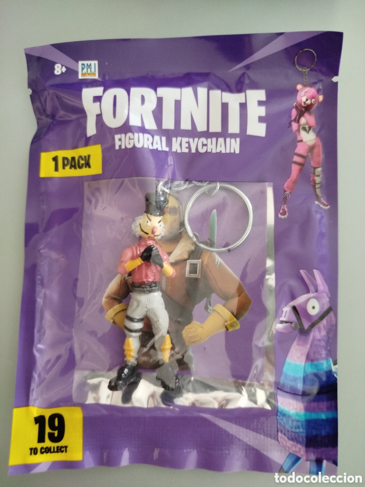Figuras de Goma y PVC: FIGURA LLAVERO FORTNITE LEGENDARY SOBRE NUEVO