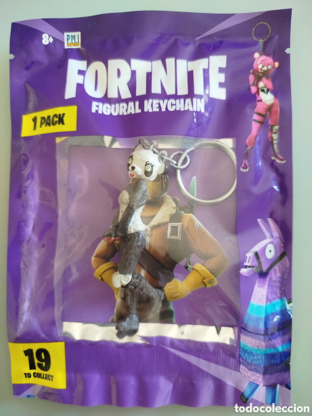 Figuras de Goma y PVC: FIGURA LLAVERO FORTNITE LEGENDARY SOBRE NUEVO