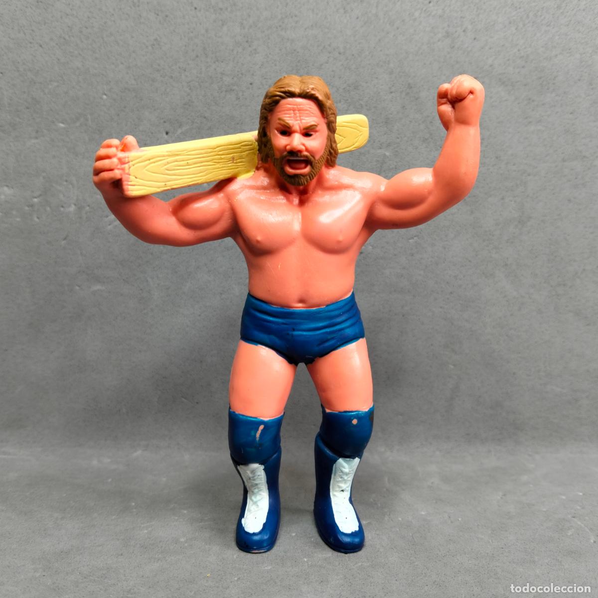 Figuras de Goma y PVC: Antigua figura PVC del luchador de WWF ''Hacksaw'' JIM DUGGAN. Wrestling. Star Toys, a&ntilde;o 1991.