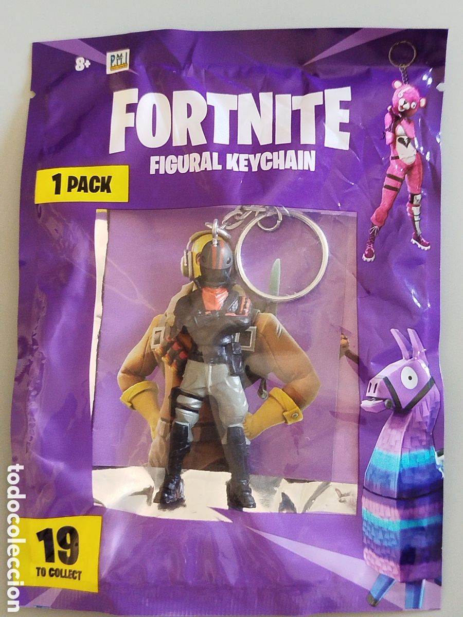 Figuras de Goma y PVC: FIGURA LLAVERO FORTNITE EPIC SOBRE NUEVO
