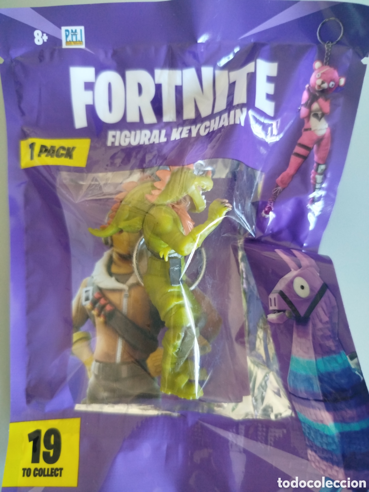 Figuras de Goma y PVC: FIGURA LLAVERO FORTNITE LEGENDARY SOBRE NUEVO